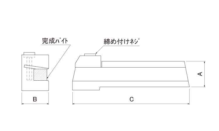 バイトホルダー（ＢＴＨ図面
