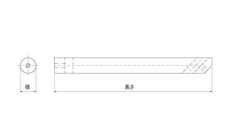 プレーンバー（バイト付（ＰＢ図面