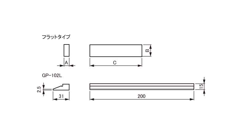 平行台セット（ＧＰ－１０２図面