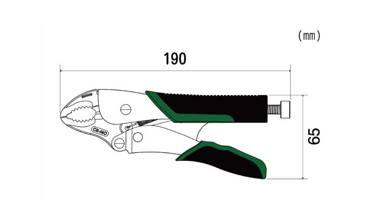 ネジザウルスＶＰ－２　ＰＺ－６５図面