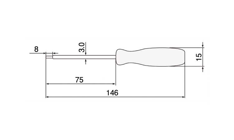携帯電話用ドライバー　ＤＴ－０４図面