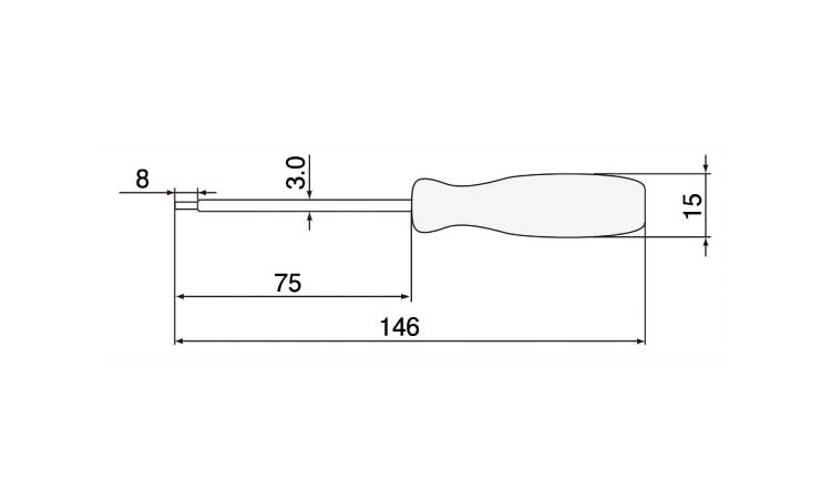 トルクスドライバー　ＤＴ－０５図面