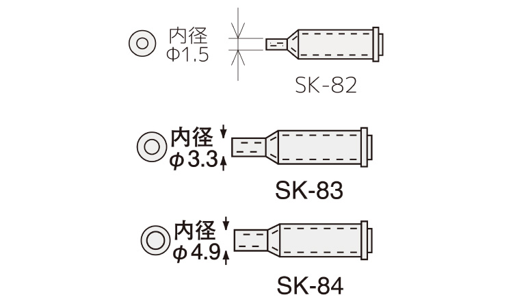 ＳＫ－７０用ホットブローチップ図面