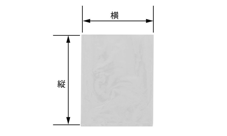 ポリエチレン袋厚み０．０８㎜図面