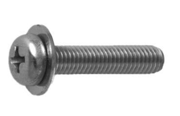 SUS316L　ナベ小ねじP=1