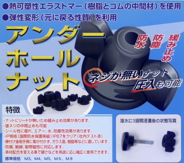 アンダーホールナット